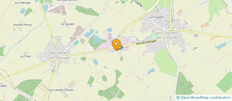 localisation de l'entreprise TMVF  MAUGES-SUR-LOIRE