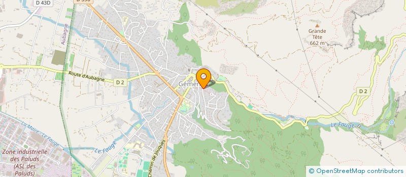 localisation de l'entreprise TMZ  GEMENOS