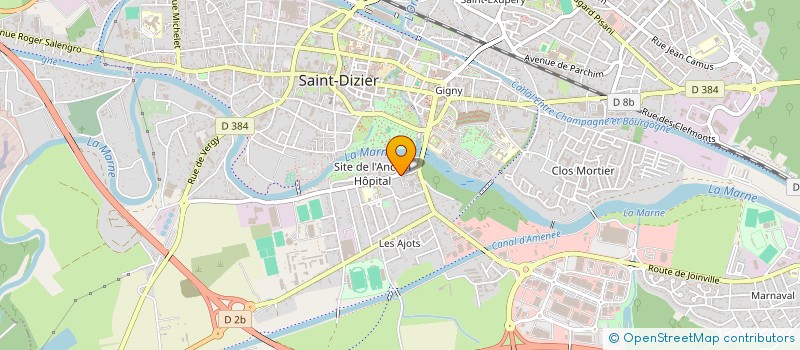 localisation de l'entreprise TMZ IMMO à SAINT-DIZIER