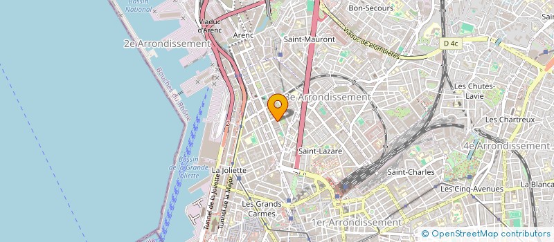 localisation de l'entreprise TN 26  MARSEILLE