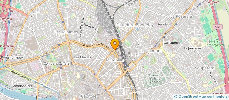 localisation de l'entreprise TN  TOULOUSE