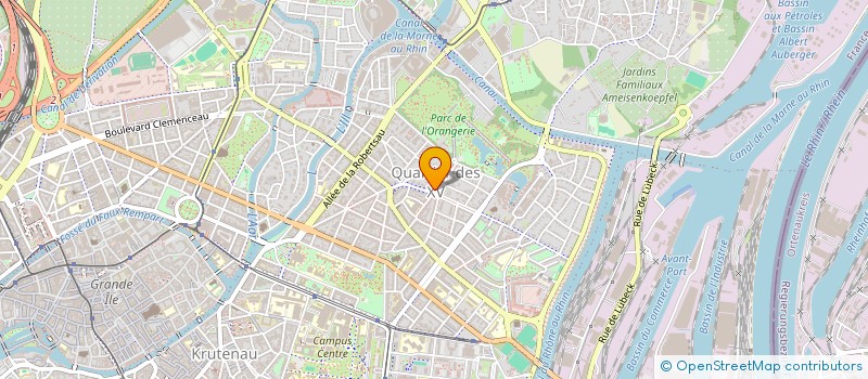 localisation de l'entreprise TN ALARME à STRASBOURG