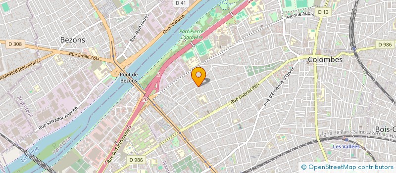 localisation de l'entreprise TN AUTO SERVICES à COLOMBES