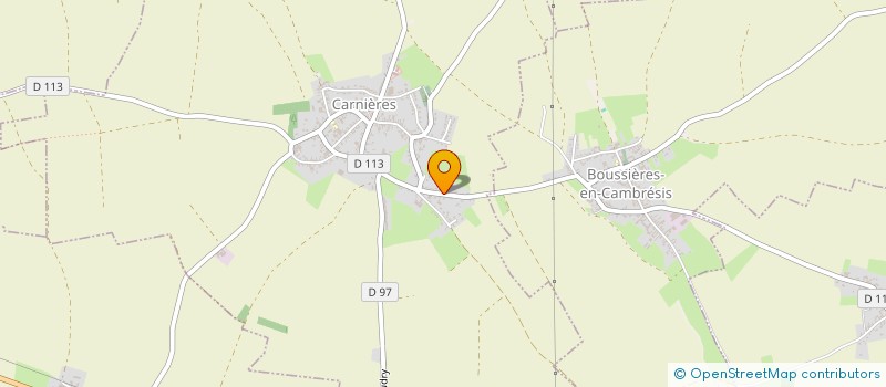 localisation de l'entreprise TN CHAUFFAGE à BEVILLERS