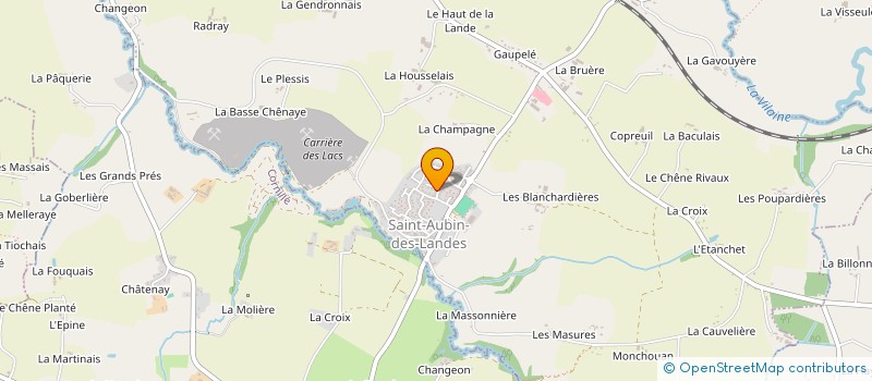 localisation de l'entreprise TN CONSULTING  SAINT-AUBIN-DES-LANDES