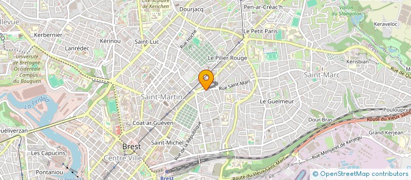 localisation de l'entreprise TN GROUP à BREST