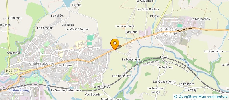 localisation de l'entreprise TN INVEST  CHATEAUBOURG