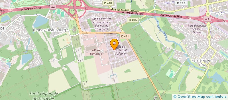 localisation de l'entreprise TN PATRIM  COLLEGIEN