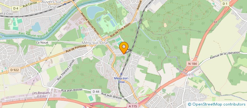 localisation de l'entreprise TN PIZZA  BESSANCOURT