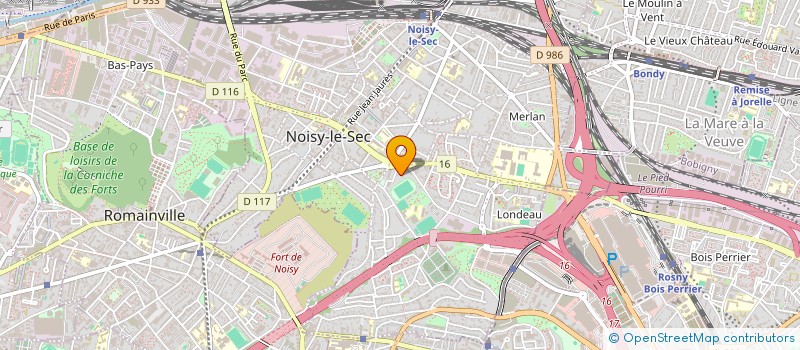 localisation de l'entreprise TN RENOV à NOISY-LE-SEC