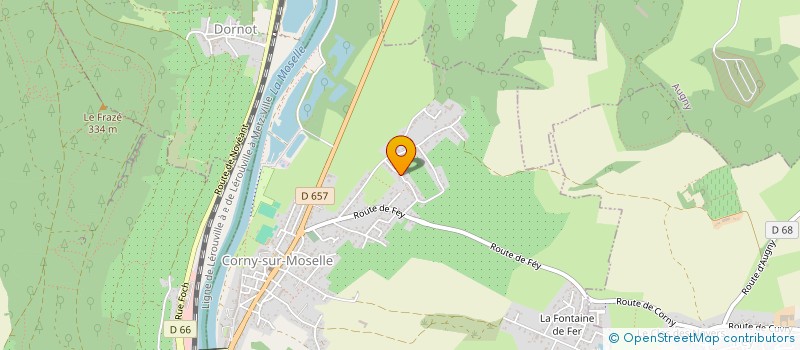 localisation de l'entreprise TN SELLER  CORNY-SUR-MOSELLE