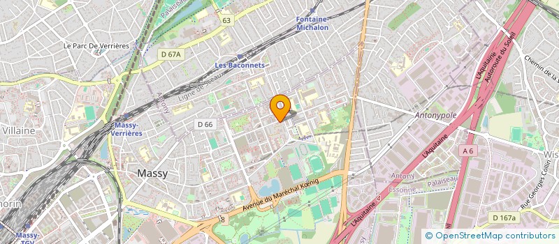 localisation de l'entreprise TN TRANS  MASSY