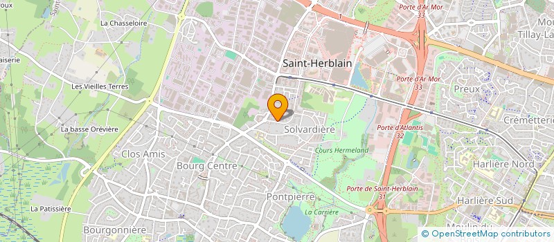 localisation de l'entreprise TN TRANSPORT  SAINT-HERBLAIN