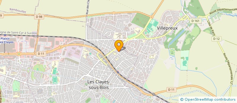 localisation de l'entreprise TN2J à LES CLAYES-SOUS-BOIS