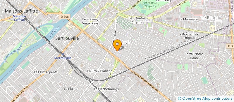 localisation de l'entreprise TNAB CAPITAL- TEMATIO ALAIN à SARTROUVILLE