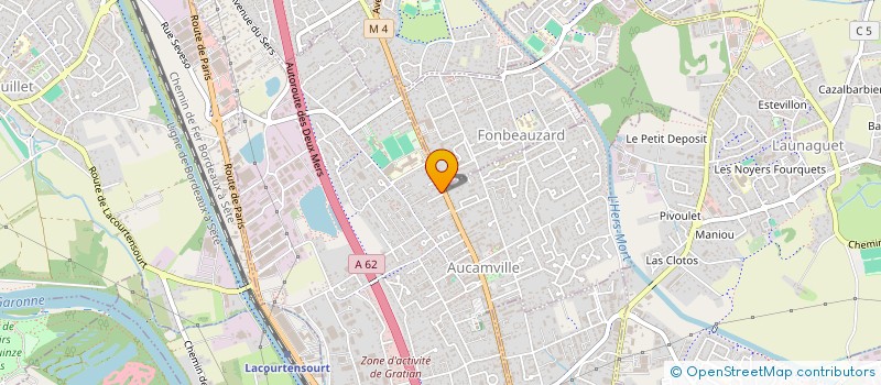 localisation de l'entreprise TNAUTO à AUCAMVILLE