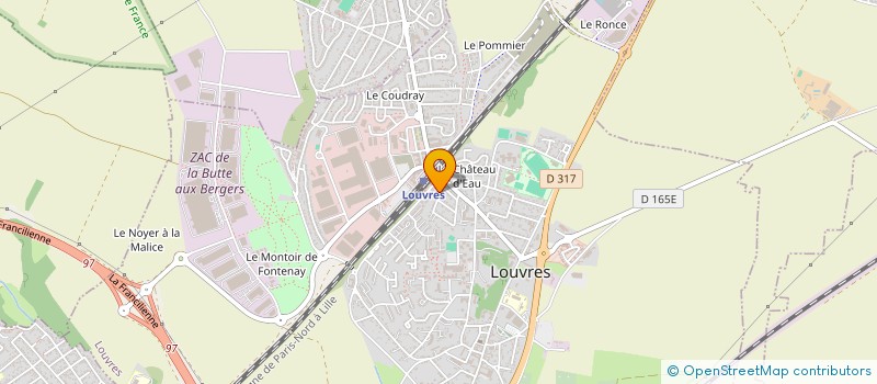 localisation de l'entreprise TNBATIMENT à LOUVRES