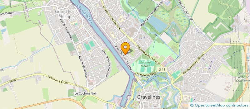 localisation de l'entreprise TNBL à GRAVELINES