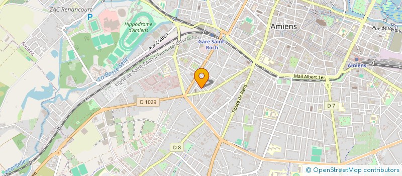 localisation de l'entreprise TNC à AMIENS