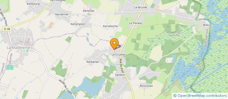 localisation de l'entreprise TNC  GUERANDE