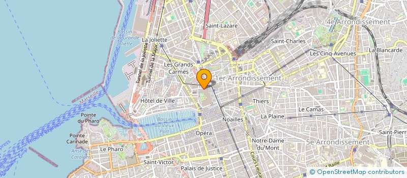 localisation de l'entreprise TNC INVEST à MARSEILLE