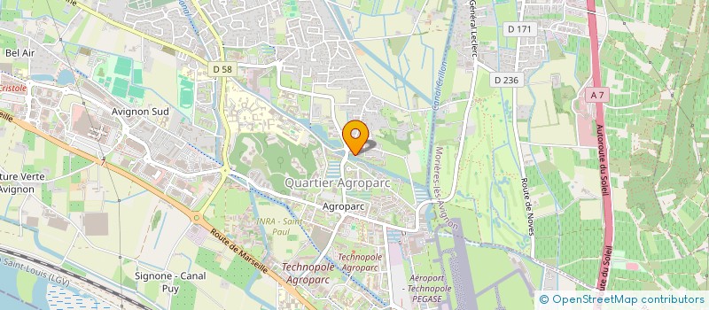 localisation de l'entreprise TNC TRANSPORT  NOVES