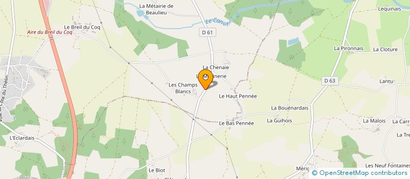 localisation de l'entreprise TND  PLELAN-LE-GRAND