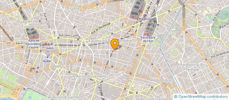 localisation de l'entreprise TND FOURRURES à PARIS