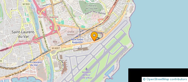 localisation de l'entreprise TND INVESTISSEMENT  NICE