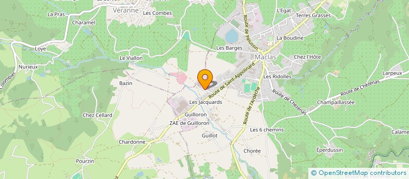 localisation de l'entreprise TNDA à MACLAS