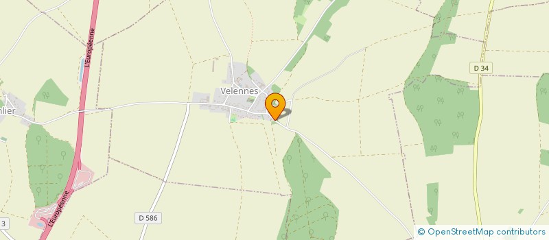 localisation de l'entreprise TNE  VELENNES