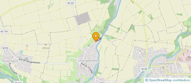 localisation de l'entreprise TNG CANALISATION  DAHLENHEIM