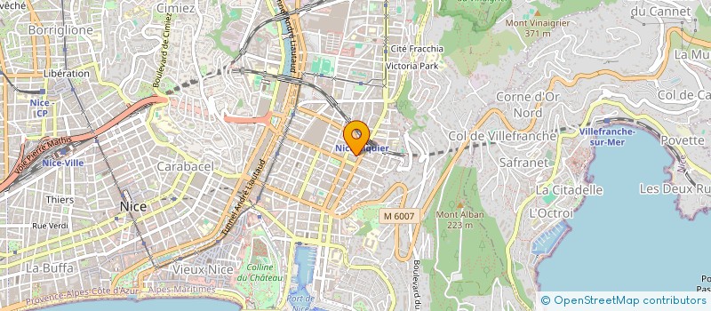 localisation de l'entreprise TNG GROUPE à NICE