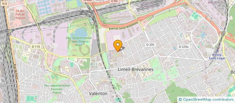 localisation de l'entreprise TNG TRANSPORTS à LIMEIL-BREVANNES