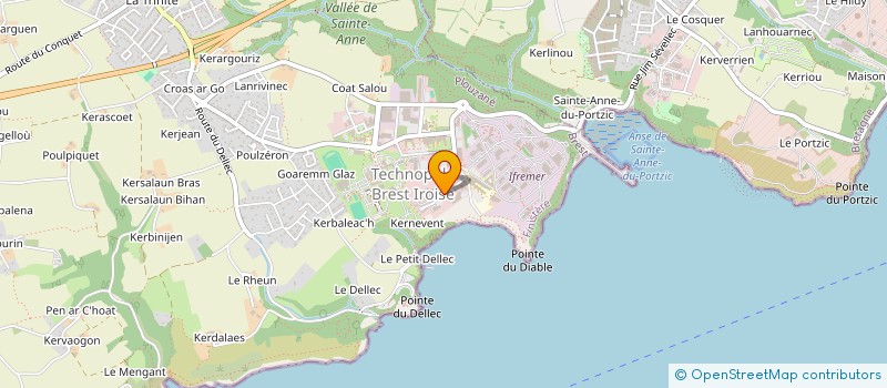 localisation de l'entreprise TNI PARTICIPATIONS à PLOUZANE