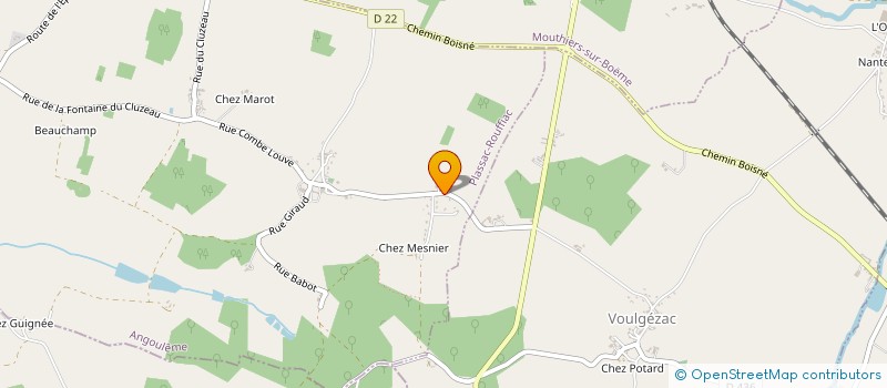 localisation de l'entreprise TNJ  PLASSAC-ROUFFIAC