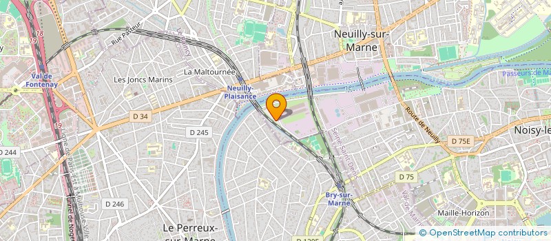 localisation de l'entreprise TNK ELEC à NOISY-LE-GRAND