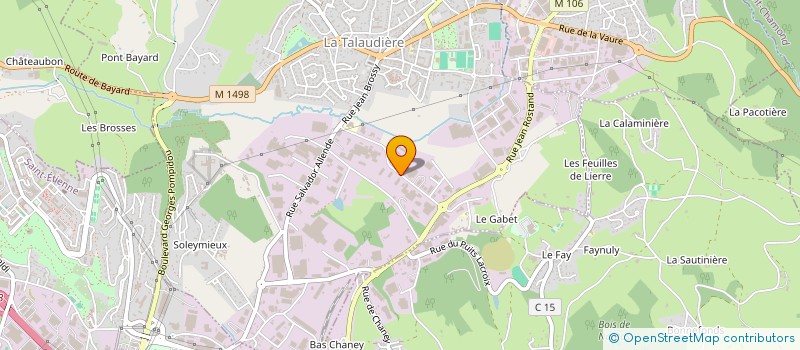 localisation de l'entreprise TNL  CHEVRIERES