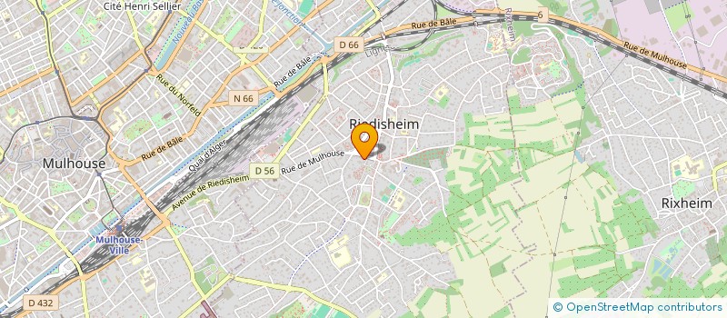 localisation de l'entreprise TNL CERNAY  RIEDISHEIM