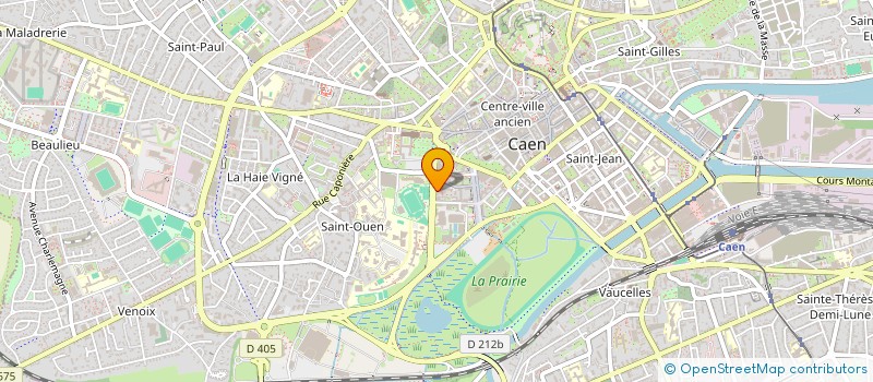 localisation de l'entreprise TNL CONDUITE ET FORMATION à CAEN
