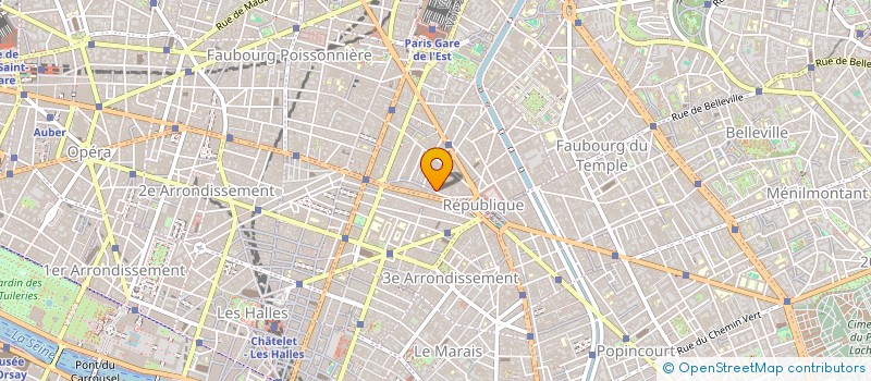 localisation de l'entreprise TNL TEXTILES  PARIS