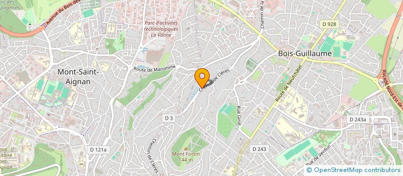 localisation de l'entreprise TNLG à BOIS-GUILLAUME