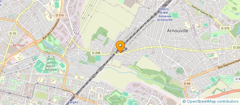 localisation de l'entreprise TNM IMPORT-EXPORT  ARNOUVILLE