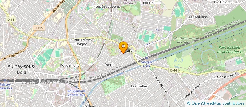 localisation de l'entreprise TNN à SEVRAN