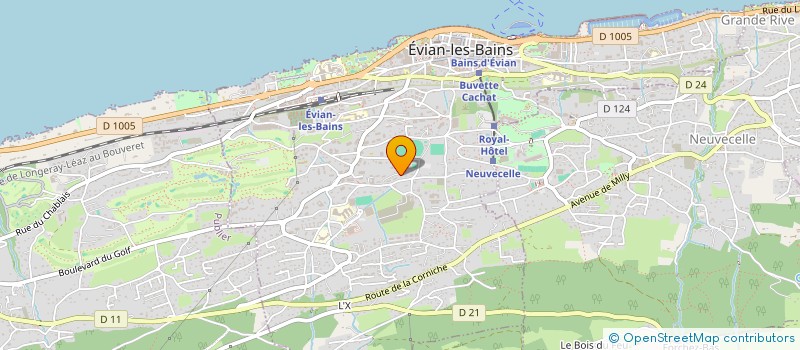 localisation de l'entreprise TNP TECH  EVIAN-LES-BAINS