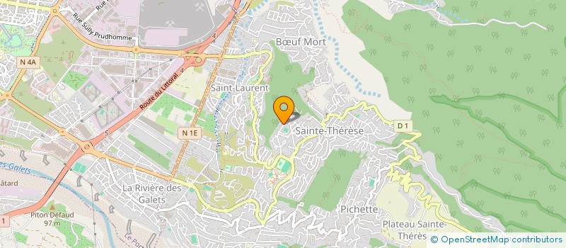 localisation de l'entreprise TNR 68 à LA POSSESSION