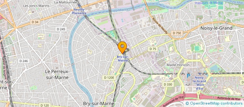 localisation de l'entreprise TNR à BRY SUR MARNE