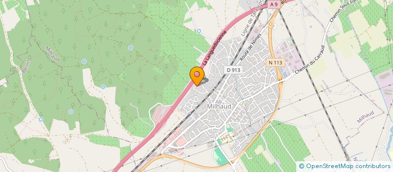 localisation de l'entreprise TNRP AMENAGEMENT & RENOVATION à MILHAUD