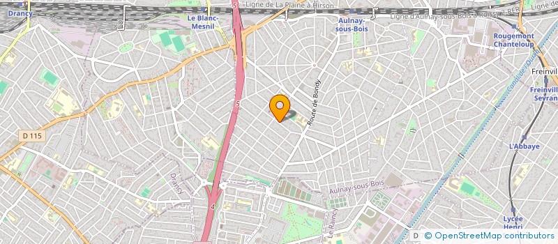 localisation de l'entreprise TNS BAT à AULNAY-SOUS-BOIS