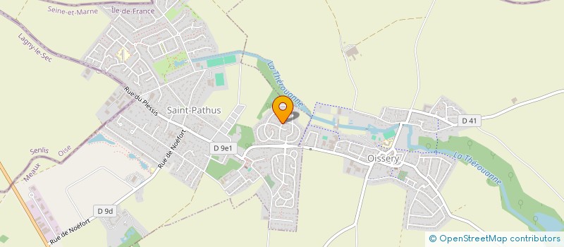 localisation de l'entreprise TNS IMMO  SAINT-PATHUS